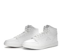 Kappa Logo Basil Md, Zapatillas deportivas Unisex adulto, Blanco (White), 42 EU