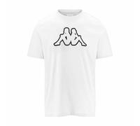 Kappa Logo CROMEN tee | Diseño Estilo Deportivo | Disponible en Varias Tallas/Colores | Blanc M