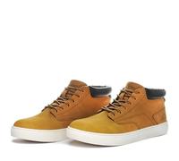 Kappa Logo FINEGAN, Sneaker Hombre, Yellow Tan-Brown DK, 41 EU