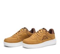 Kappa Logo MASERTA 4, Athletic Shoes Unisex Adulto, Yellow Tan-Brown, 45 EU