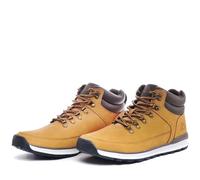 Kappa Logo MONSI MD, Athletic Shoes Hombre, Yellow Tan-Brown Oak, 43 EU