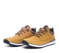 Kappa Logo MONSI, Sneaker Hombre, Yellow Tan-Brown Oak, 44 EU
