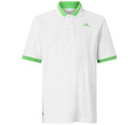 Kappa Logo Saigon Kid Zapatillas deportivas bajas cómodas y con estilo, Color Grey Lt Lead y Neon Lime, Talla 39