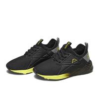 Kappa Logo Sanpuerto El Kid, Zapatillas deportivas Unisex niños, Negro (Black-Grey Md-Neon Y), 33 EU