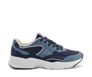 Kappa Logo Siliam Zapatillas deportivas bajas cómodas y con estilo, Color Blue Marine y Grey Horizon, Talla 37