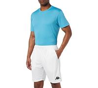 Kappa Logo ZENIO Pantalón Corto, Hombre, Blanco, L
