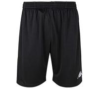 Kappa Logo ZENIO Pantalón Corto, Hombre, Negro, 2XL