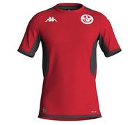 Kappa Mokiba Pro 2 Tunisia Camiseta Entrenamiento Fútbol Hombre | Poliéster Reciclado Hydro-Way | Slim FIT GARA 2026/27