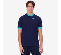 Kappa Neon Polo Man Polo | Diseño Estilo Deportivo | Disponible en Varias Tallas/Colores | Bleu S