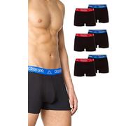 Kappa Pack de 6 calzoncillos ajustados VINESTA I Retro Pants para hombre de algodón I resistentes y transpirables calzoncillos para hombre I boxer en el paquete de ventajas, ropa interior deportiva o