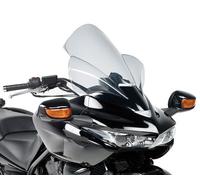 Kappa - Parabrisas ahumado, de 66 x 45 cm (alto x largo), para Kappa KD316S, Honda DN-01 700 (2008 - 2013)