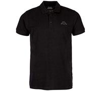 Kappa Peleot Polo Shirts, Hombre, Negro, XXL