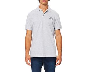 Kappa PELEOT Polo Unisex | 100% Algodón Piqué | Cuello Polo 3 Botones | Logo Bordado | Colección Logo Sportstyle