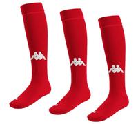 Kappa Penao PPK 3 Socks - Calcetines para hombre, color rojo, talla 27-30