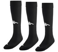 Kappa Penao Ppk 3 Socks Prenda deportiva cómoda y con estilo Hombre, Black, 39-42