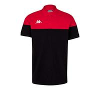 Kappa PIANETTI Polo Polo de Manga Corta, Niños, Gris/Negro, 6Y