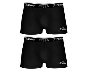 Kappa PK1387 Set 10pcs Boxers Black con cinturas Multicolor-L, Pk1388, S Hombres
