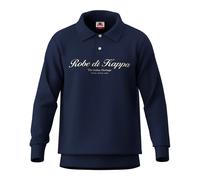 Kappa - Polo casual de manga larga azul - Tops - Hombre - Azul - XL -