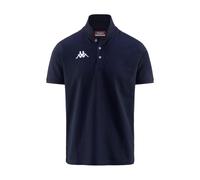 Kappa - Polo de Entrenamiento Azul de Algodón/Poliéster - Tops - Hombre - Azul - M -