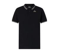 Kappa Polo Ezio 2 negro hombre, Talla M