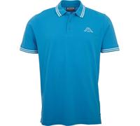 Kappa Deutschland Aleot Camisa de Polo, Malibu Blue, XXL para Hombre