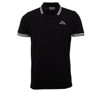 Kappa Polo Shirts, Black, S Men's