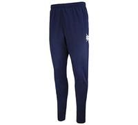 Kappa Ponte Pants Pantalón Largo, Niños, Azul Marino/Blanco, 12Y
