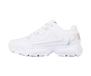 Kappa Rave Gc Women, Zapatillas Mujer, White, 37 EU