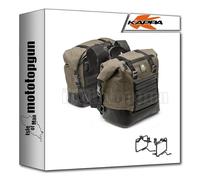 kappa rb100 + tmt2126k alforjas laterales rb100 + portamaletas compatible con yamaha xsr 700 2016 2017 2018 2019 2020 2021 mototopgun