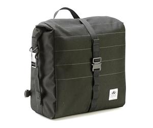 Kappa RB107R - Bolsa lateral de 13 litros, de poliéster 600D con forro 210D, respaldo antideslizante y fondo ignífugo