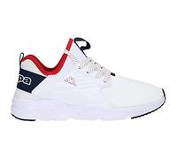 Kappa San Puerto, Zapatillas Hombre, Blanco/Rojo/Azul, 45 EU
