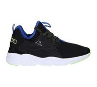 Kappa San Puerto, Zapatillas Hombre, Negro/Verde, 43 EU