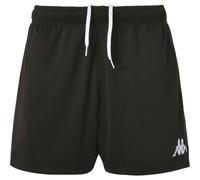 Kappa Sanremo, Pantalón Corto, Unisex niños, Negro, 10 años