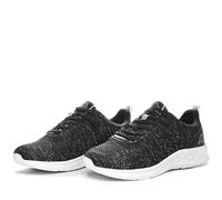 Kappa Sportleisure Femme ROSTIE, Sneaker, Black/Grey, 41, Women