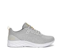Kappa Sportleisure Femme ROSTIE, Sneaker, Grey/Yellow, 40, Women