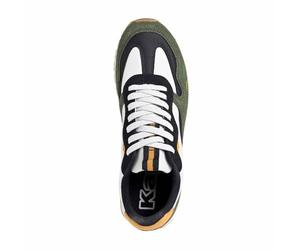 Kappa Sportleisure Homme ARVIKA, Sneaker, Grey/Green, 42, Men