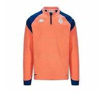 Kappa Sudadera ABLAS Pro 7 Monaco 23-24, Naranja/Azul, L, Hombre