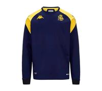 Kappa Sudadera ALDREN Pro 7 Deportivo 23-24, M, Azul/Amarillo, Hombre