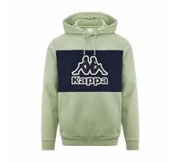 Kappa Sudadera Hombre Logo FERTI. 341P88W (FR/ES, Letras, S, Regular, Regular, Verde)