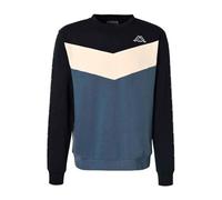 Sudadera kappa idisson active man hombre blue ocean/white natural S