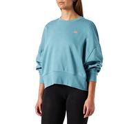Kappa Sudadera para Mujer, Ajuste Holgado, Azul Adriático, L