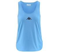 Kappa Sueño de Kombat Top, Mujer, Blue Dusk-Negro, M
