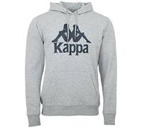 Kappa Taino Hooded, Sudadera de Hombre, Gris, M