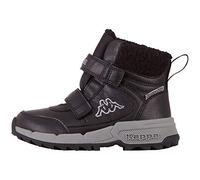 Kappa TAPIWA Tex K Unisex Kids, Zapatillas para Correr de Carretera, Negro (1116 Black Grey), 26 EU