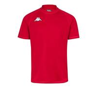 Kappa Telese Camiseta, Hombre, Rojo, 4XL