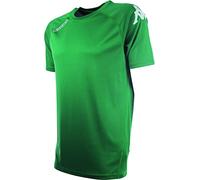 Kappa TESIS Jersey SS tee, Hombre, Verde, 6Y