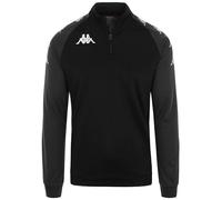 Kappa Trieste, Sudadera, Adultos Unisex, Negro, S
