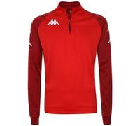 Kappa Trieste, Sudadera, Adultos Unisex, Rojo, M
