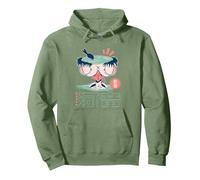 Kappa - un Yokai japonés Malvado Que Vive en Ríos Sudadera con Capucha, Unisex para Adultos, Verde Salvia, XXL