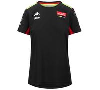 Kappa Vestido di Amirywone para Mujer Pertamina Enduro Moto GP Oficial Adulto Negro, Negro, S